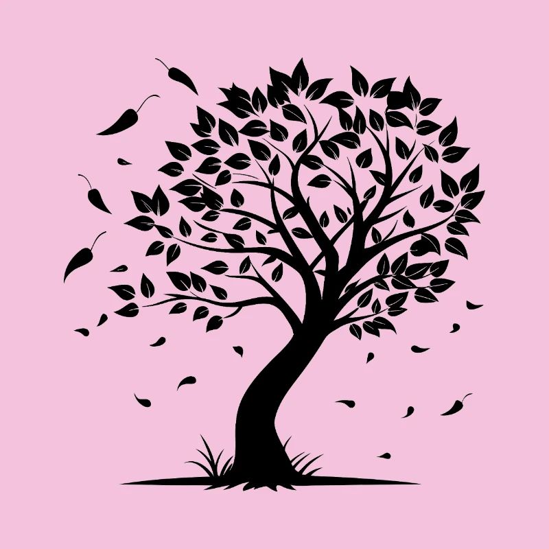 Baum mit Wind