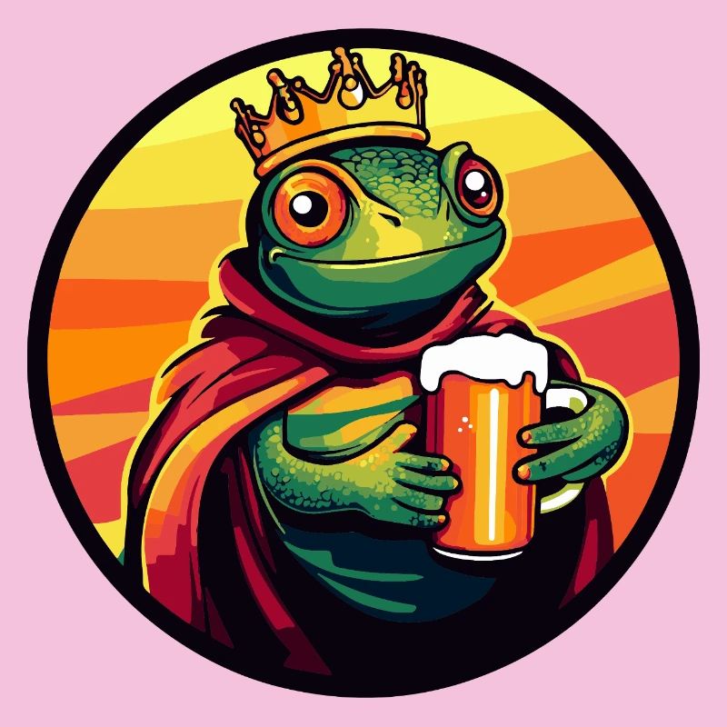Chameleon Bier Lustig