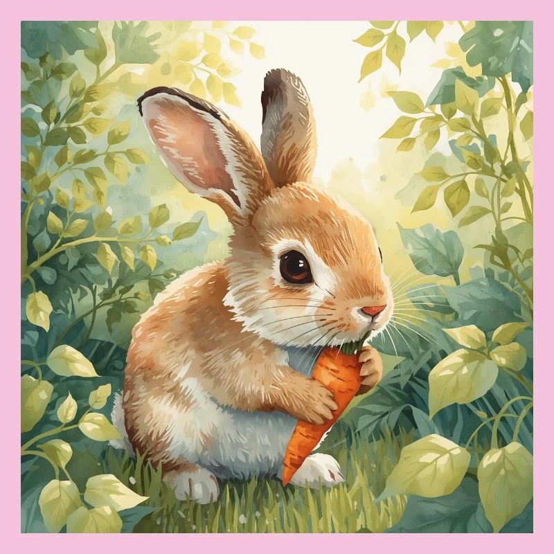 Petit lapin mignon
