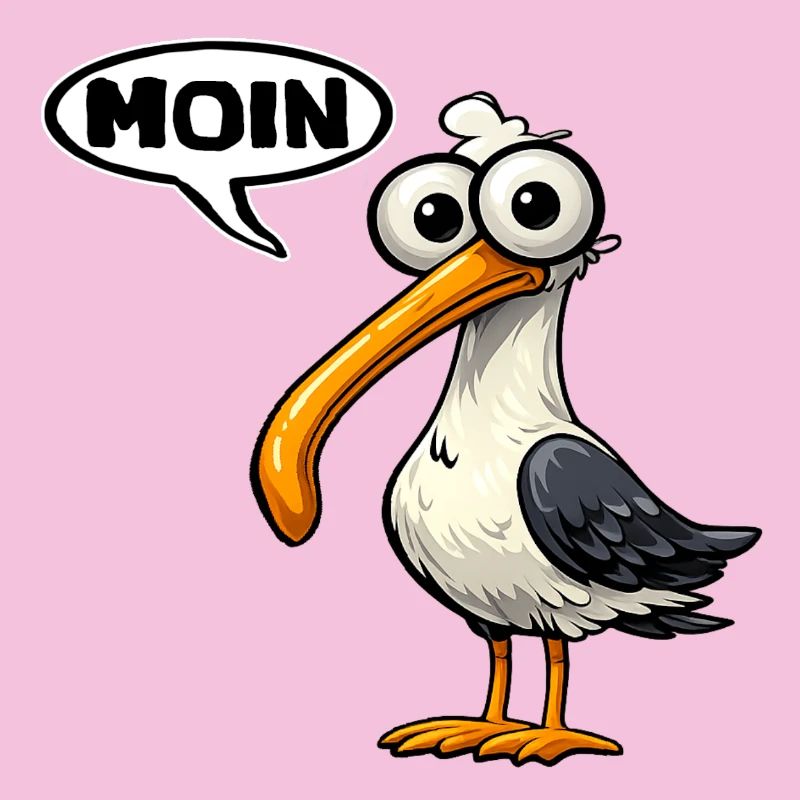 Moin Möwe Comic Miesmuschelartwuermchen 
