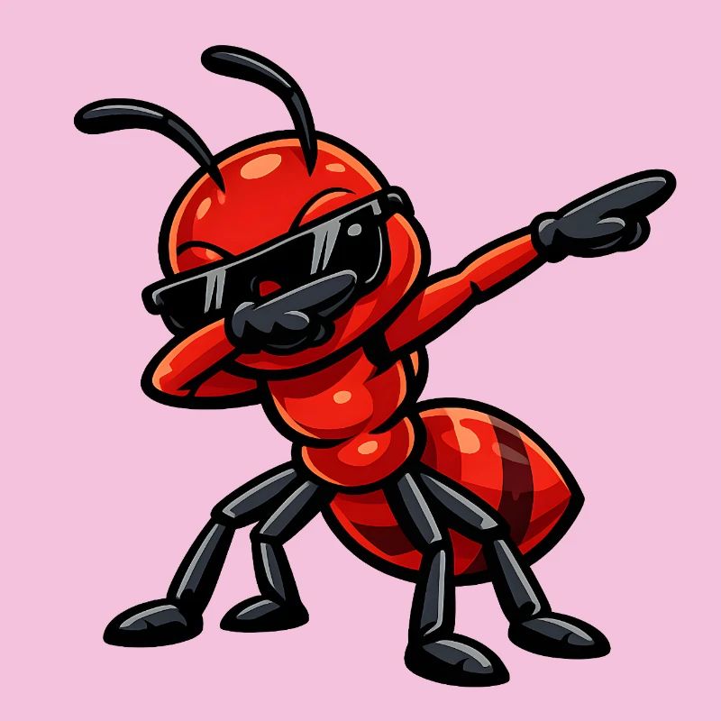 Dabbing Ameise