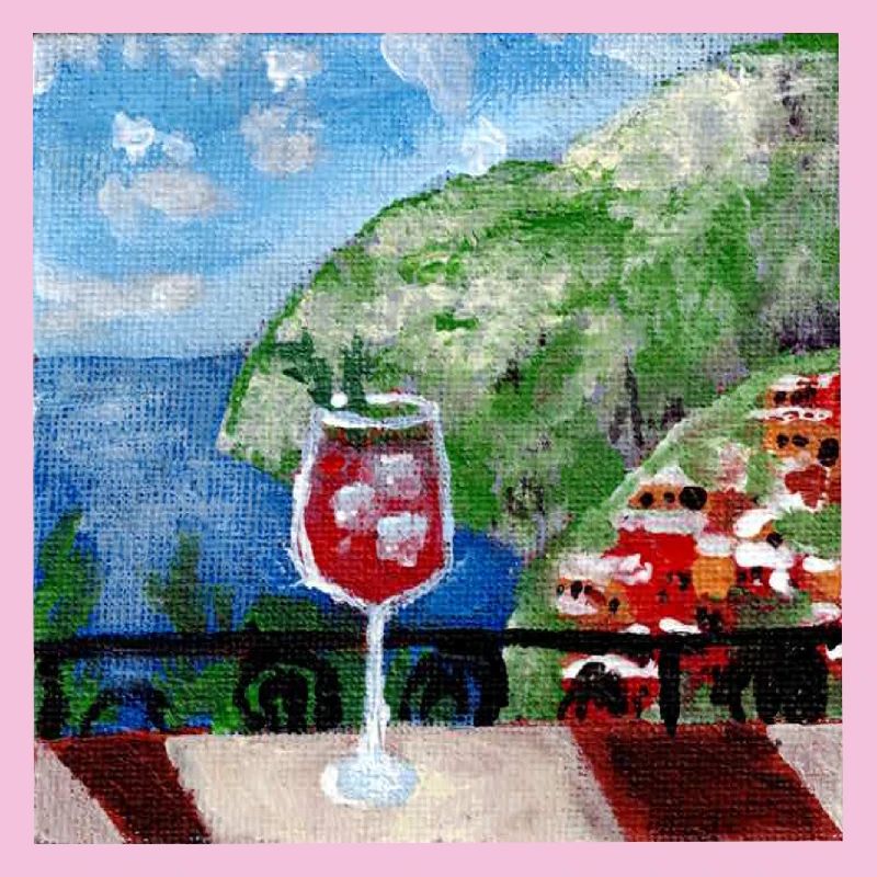 Meerblick_Ölgemälde_mit_cocktail