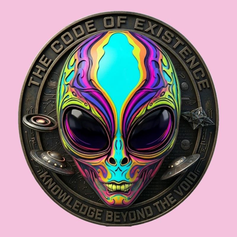 Le Code de l’existence Art de science-fiction extraterrestre