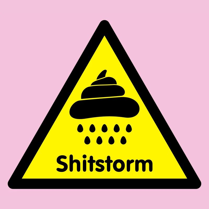 Caution shit / flame was [2 color]