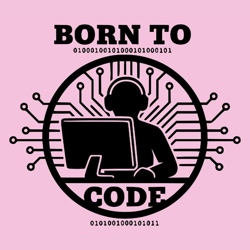 Codeur né pour coder Programmeur