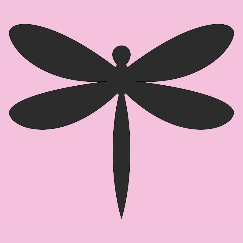 Silhouette de la Libellule