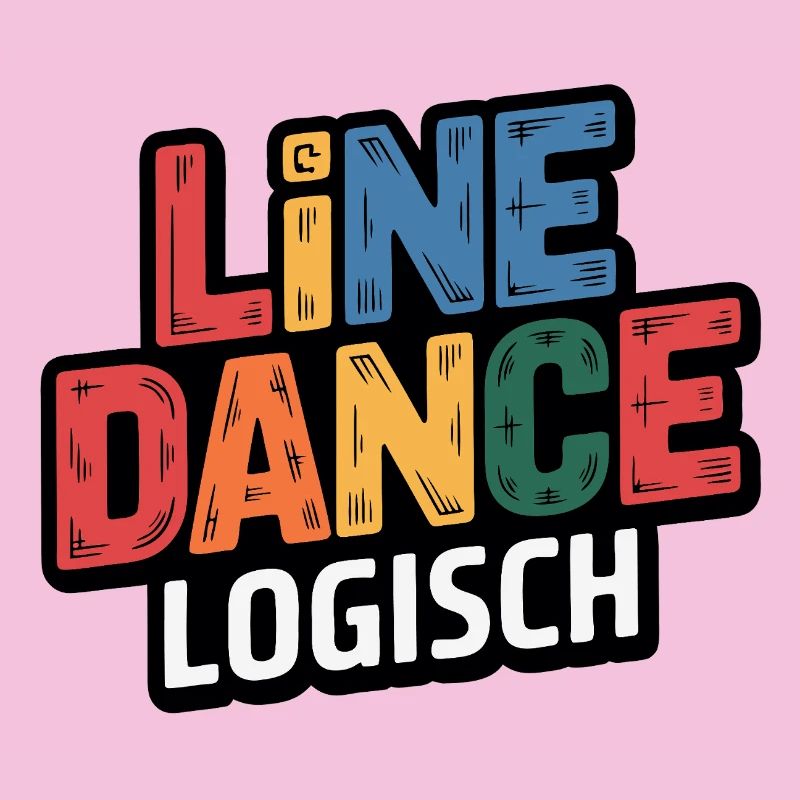 LineDance Logisch Farbig