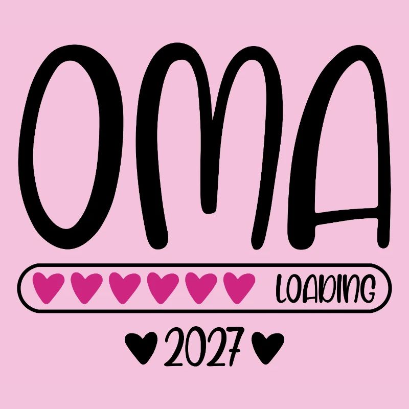 Grandma 2027 loading with heart loading bar