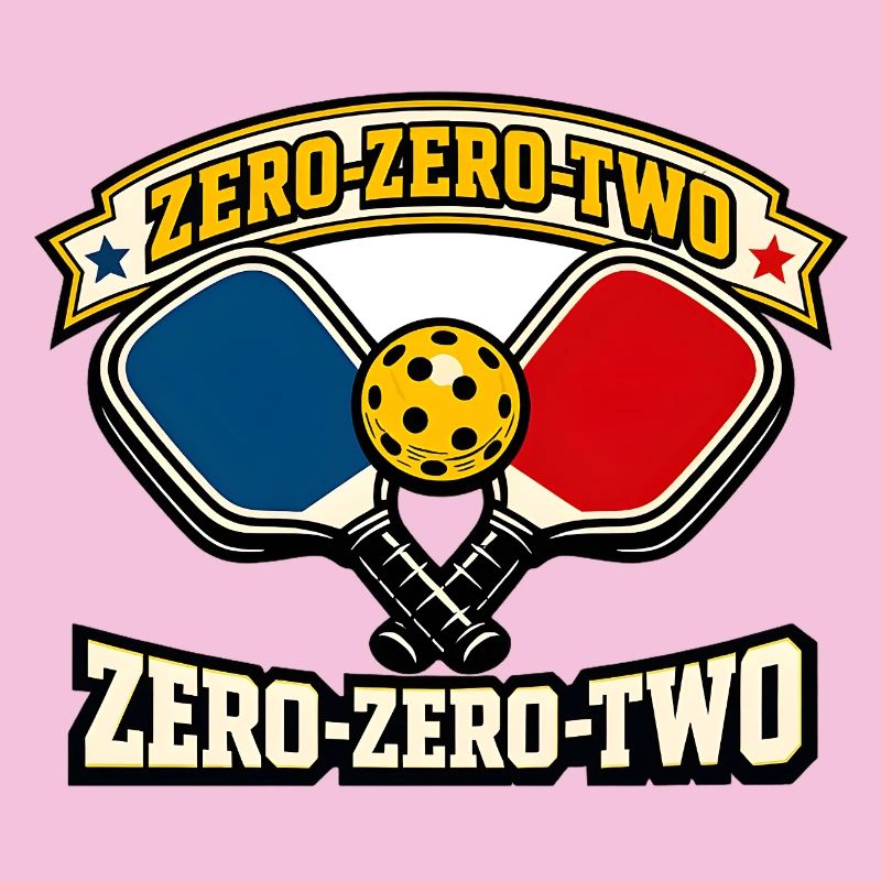 Zero-Zero-Two Paddle Ball Emblem