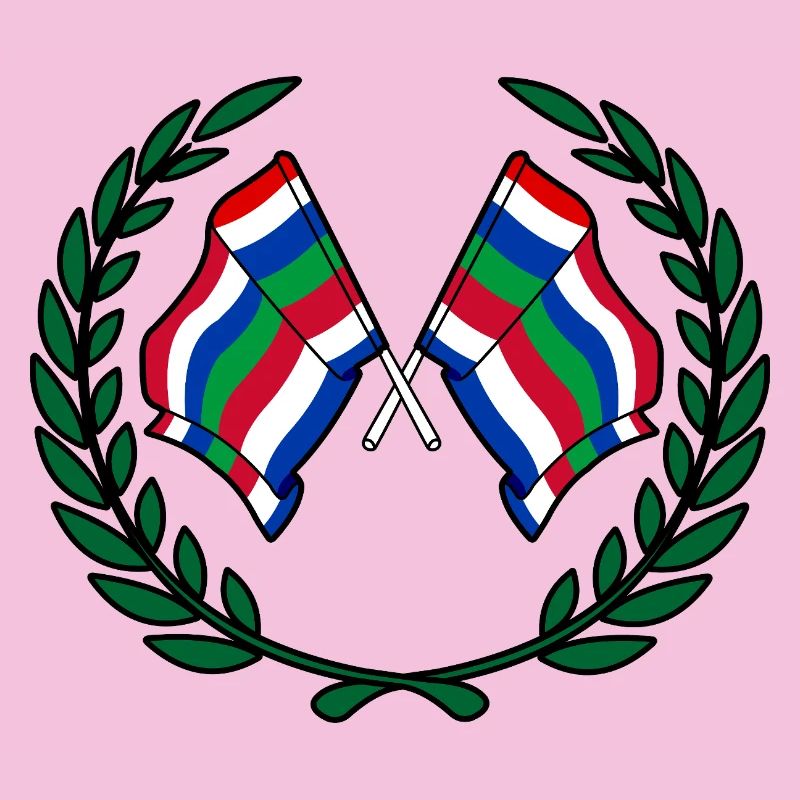 Schier Laurel Flags – Island Pride