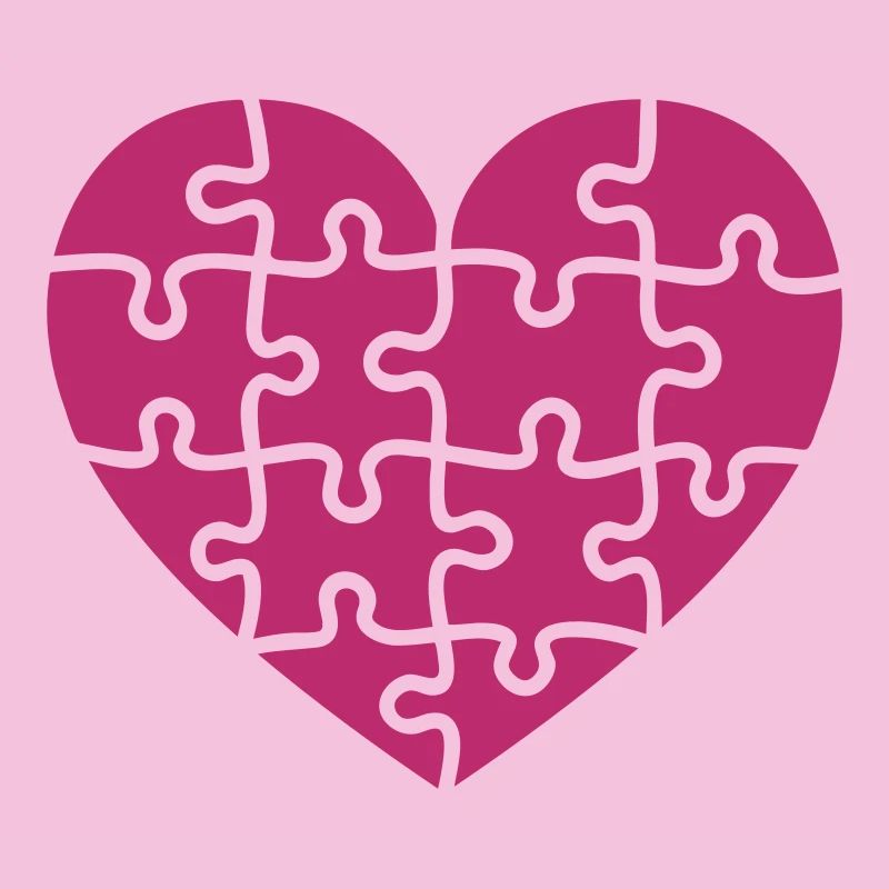 puzzle herz