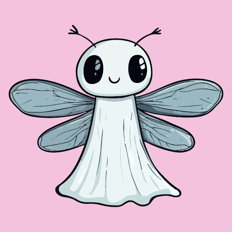 Libelle Halloween Geist