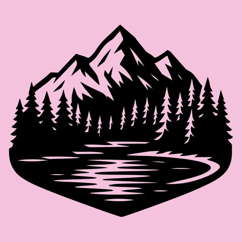 Berge Landschaft Wald