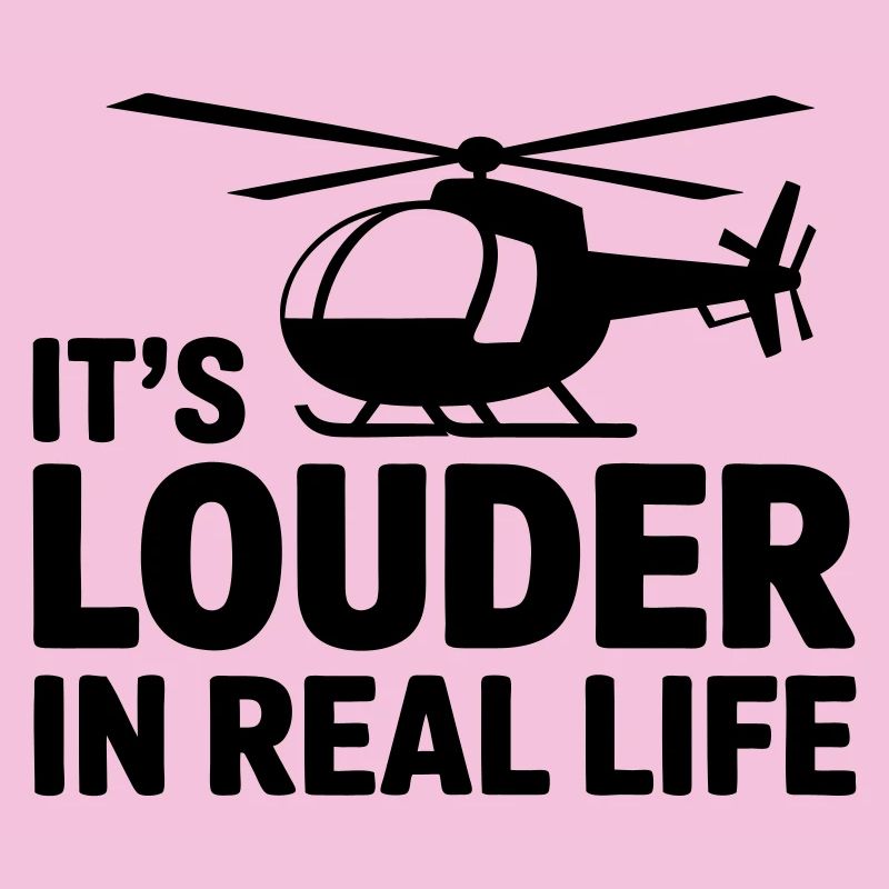 Helikopter-Pilot lustiger Spruch
