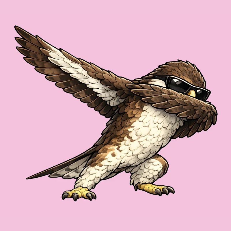 Dabbing Bussard