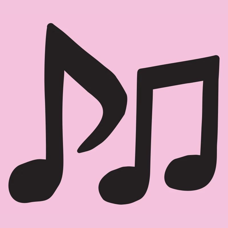 Silhouette des Notes Noires