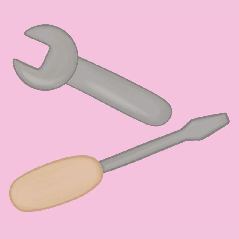 Tool duo: wrench & screwdriver