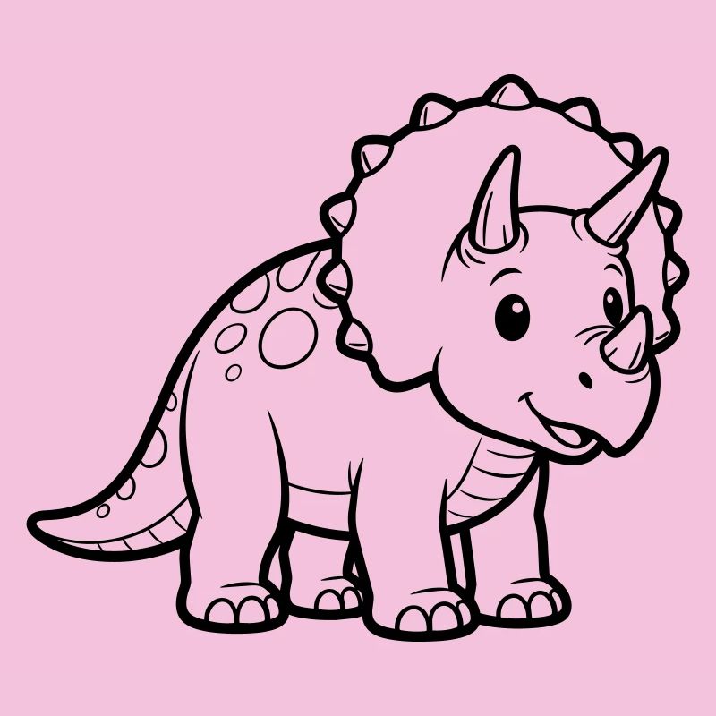 Bébé Tricératops