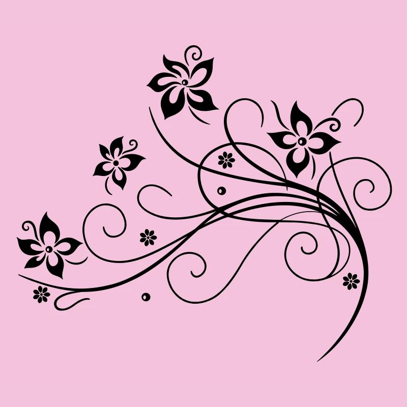 Blumenranke, Blumen, flowers