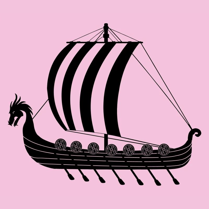 Vaisseau dragon viking dragar