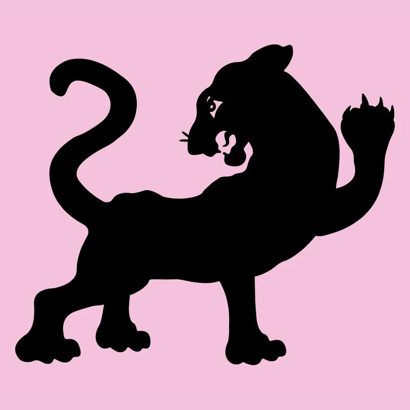 Tiger Schattenfigur