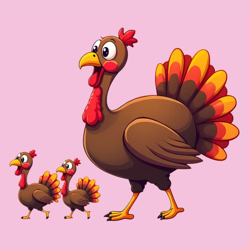 Bébé dinde de Thanksgiving