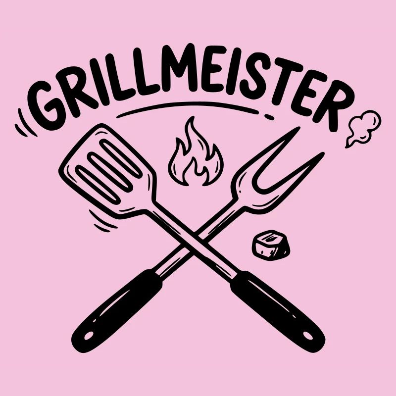 Grill Master BBQ Grilling Pitmaster Hommes