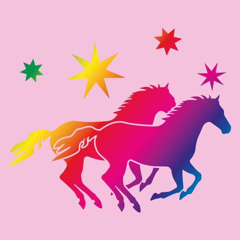 Regenbogenpferde Sternenglanz