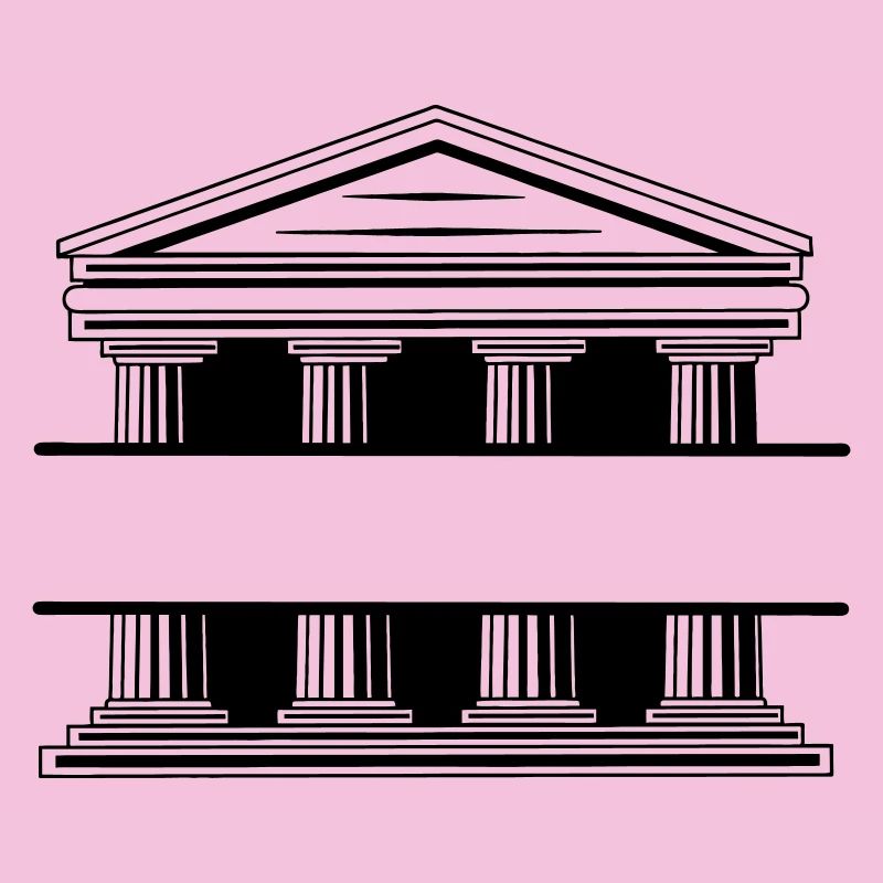 Monogramm des Gerichtsgebäudes
