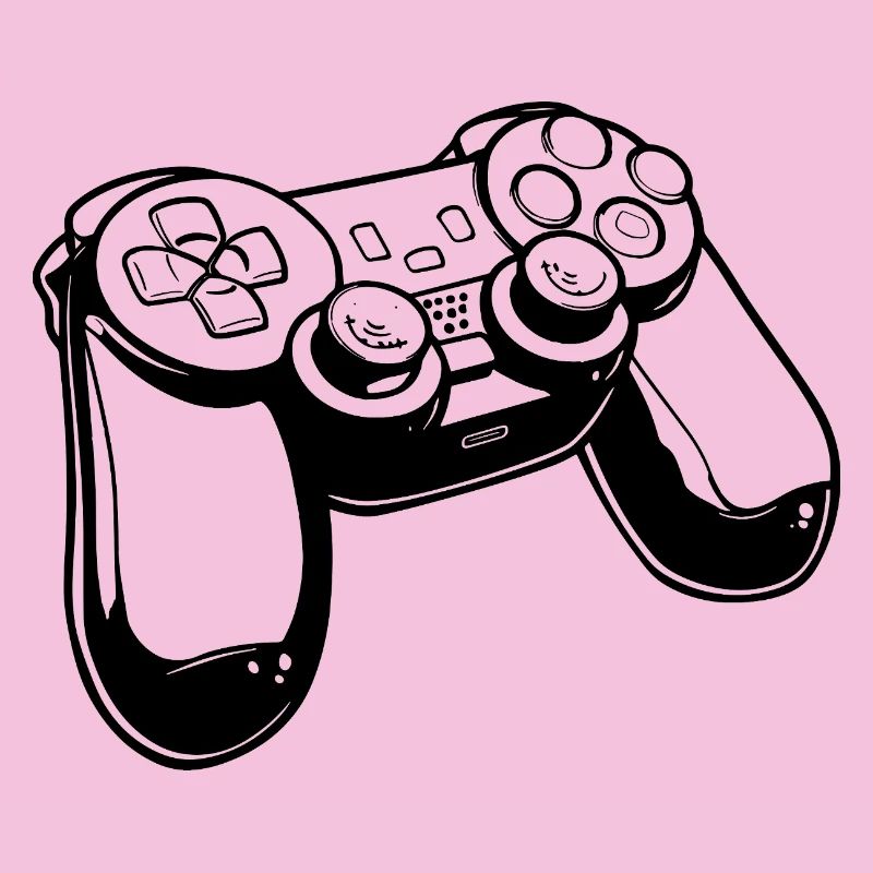 Dessin de manette de jeu
