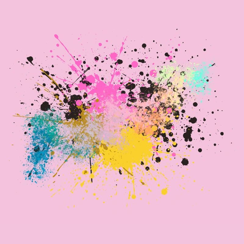 Conception colorée d’éclaboussures de peinture