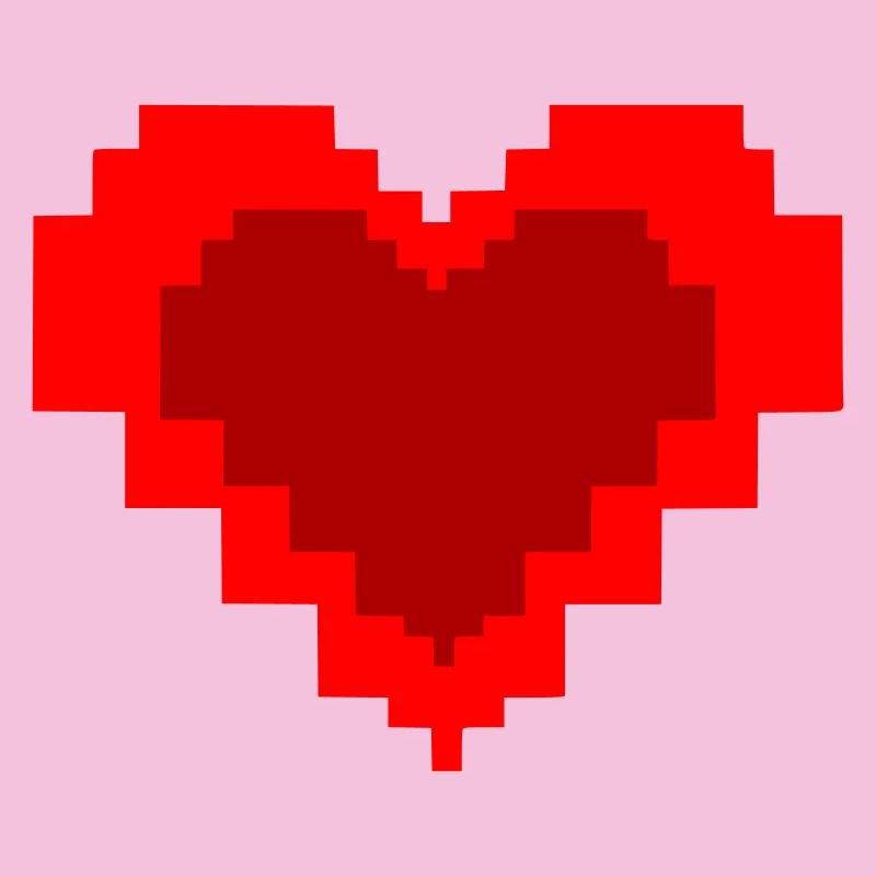Graphismes Pixel Heart 8 Bits