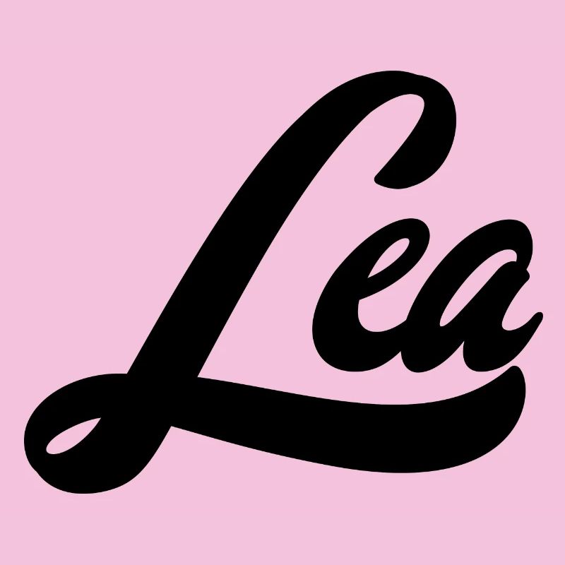 Lea Nom Abstrait Couleur Explosion Art Design