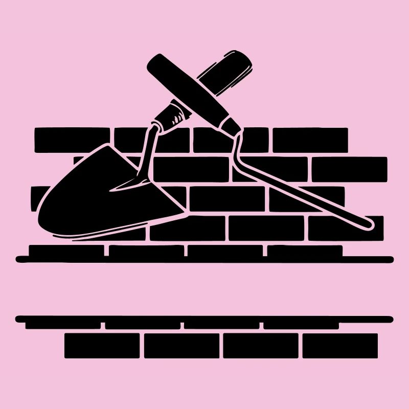 Joint nail and trowel with wall