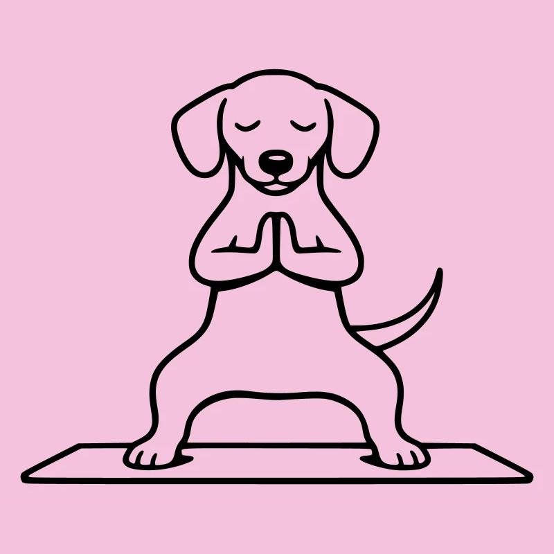 Méditation de la posture du chien et de l’équitation