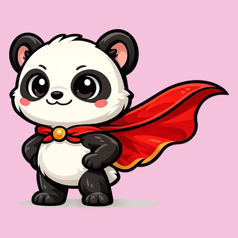 held Panda – Kleiner Superpanda