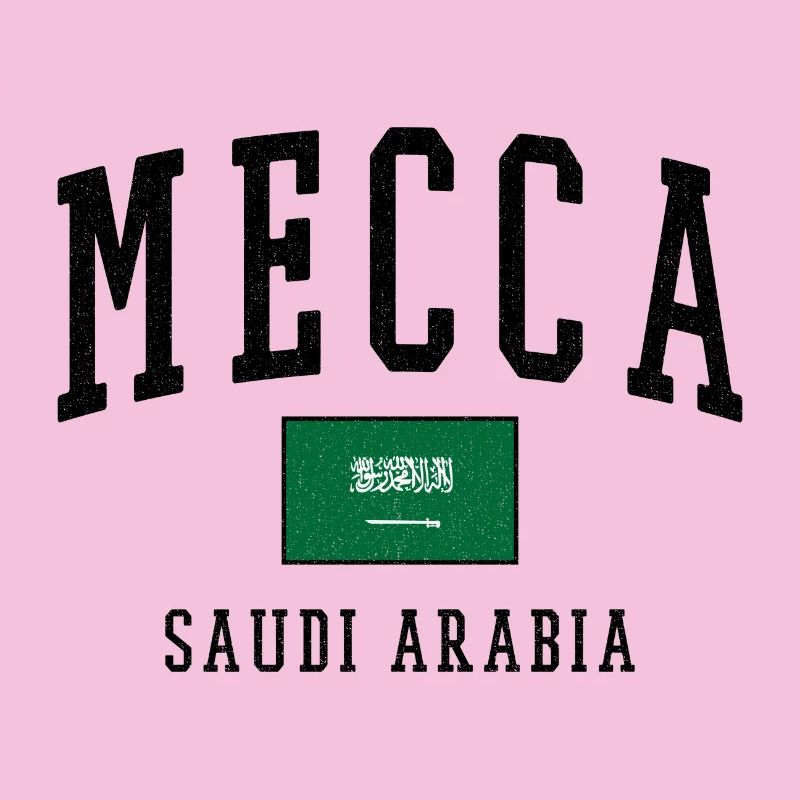 Mecque, Arabie Saoudite : Conception du drapeau