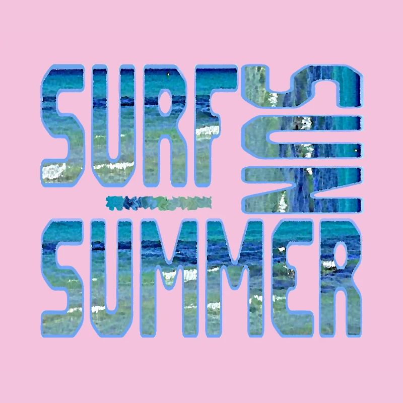Été Surf Blue Beach Eau de mer Soleil