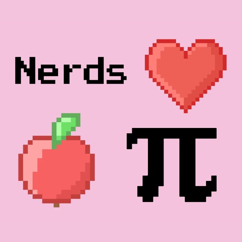 Nerds Love Apple Pi Pi Sayings Math S Pixel