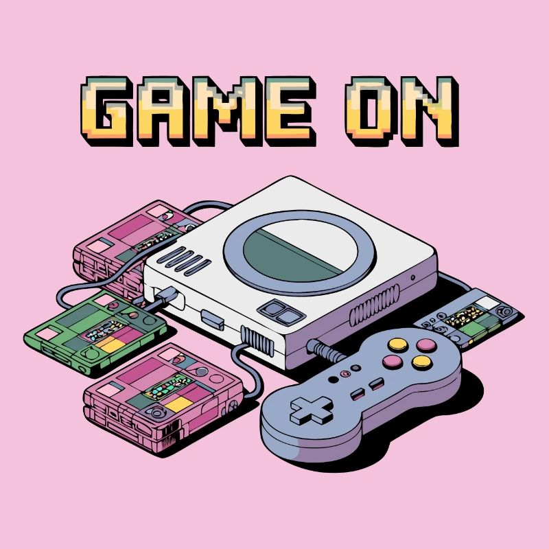 Conception de console de jeu rétro