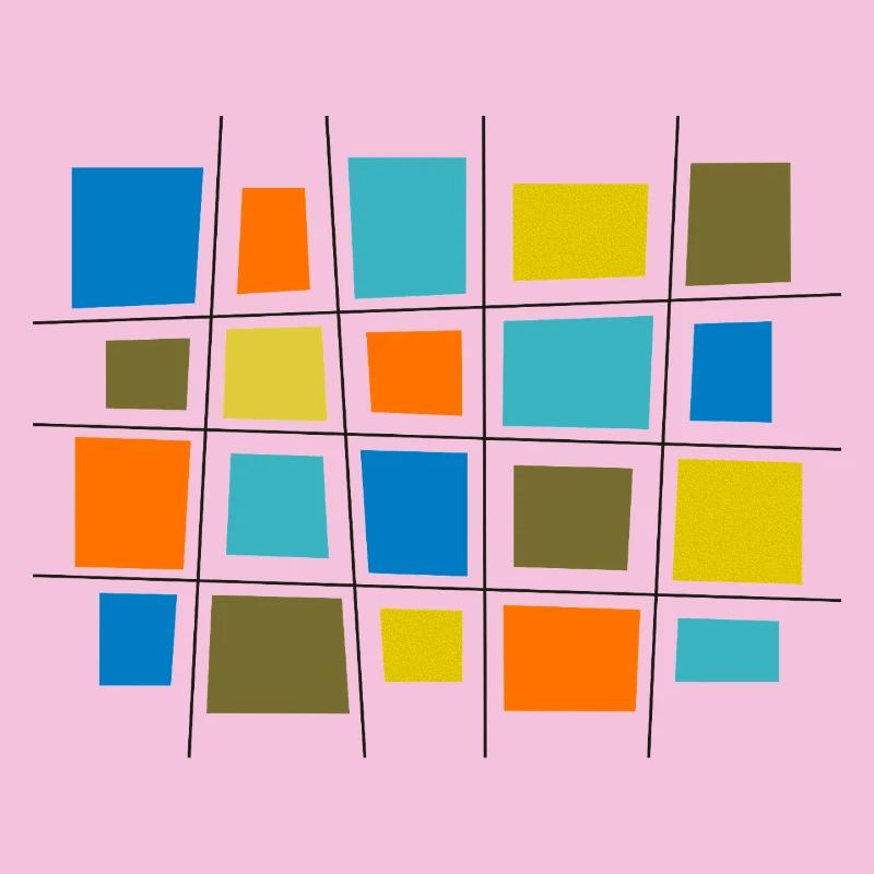 Farbiges Patchwork von Cean