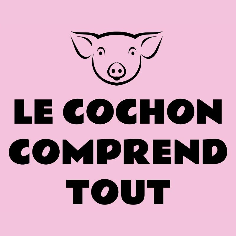 Le cochon comprend tout