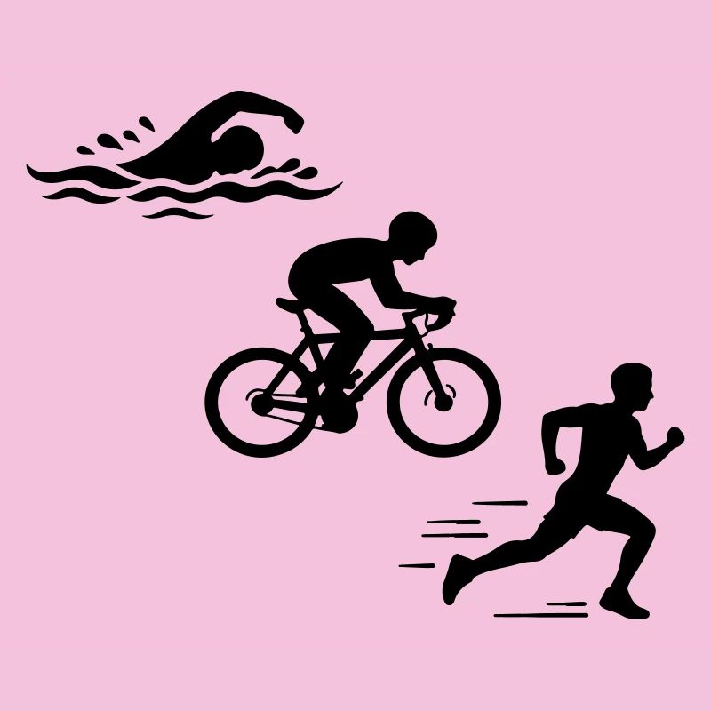 Triathlon Silhouette Triathlete