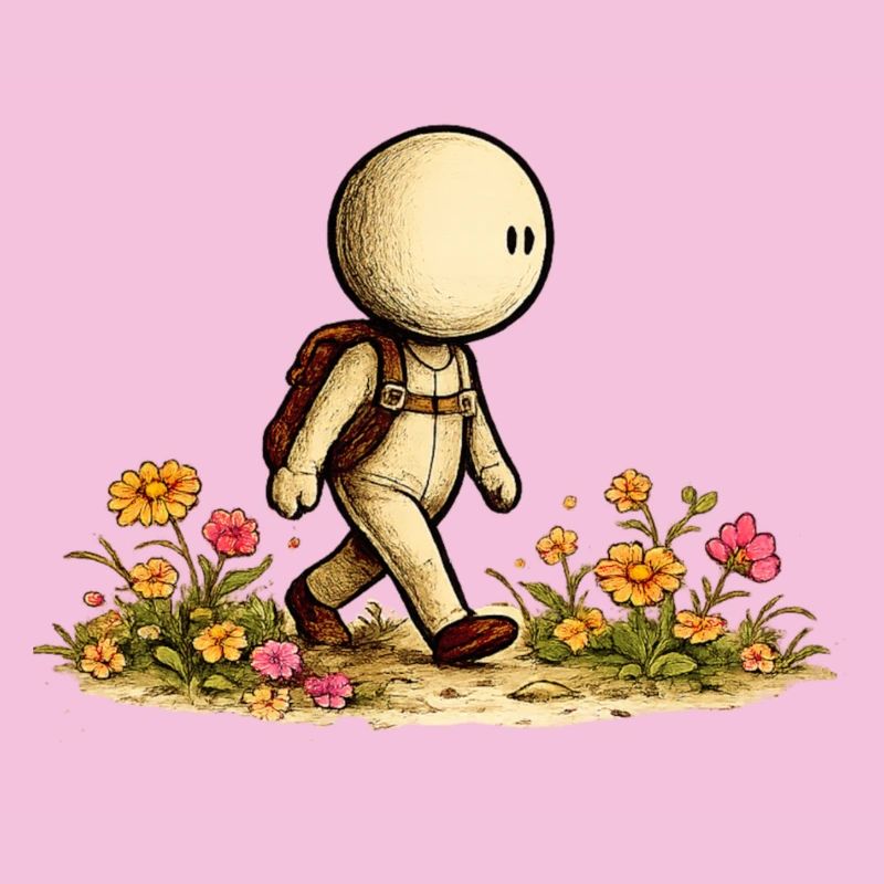 Der kleine Gedanke | Wanderer