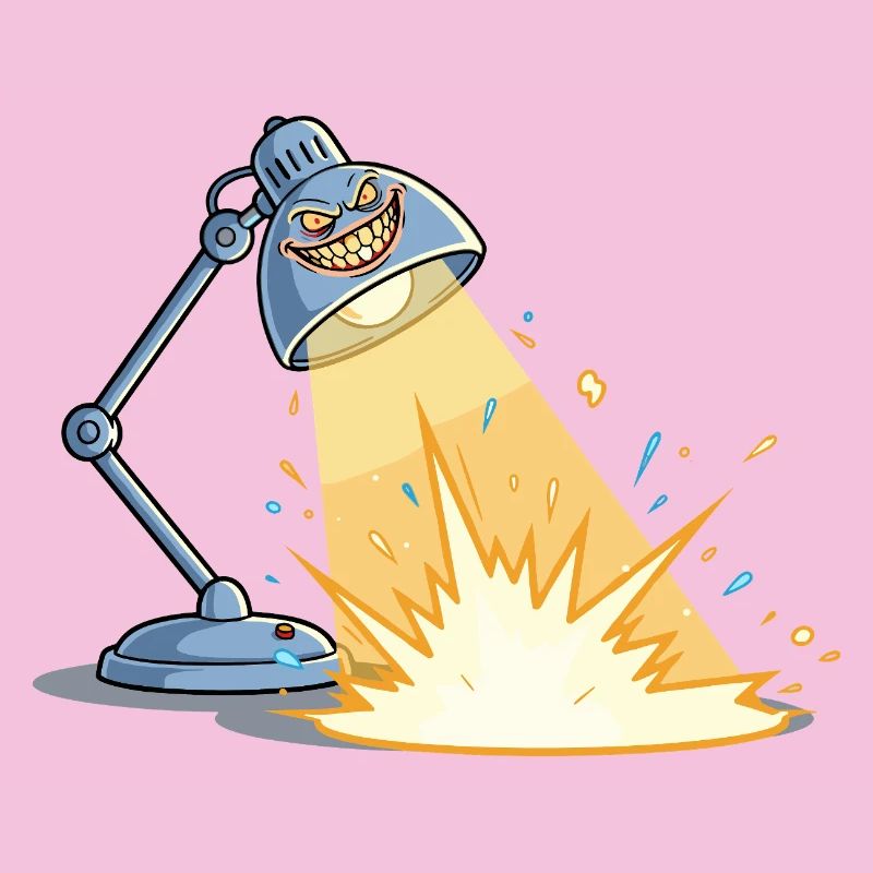 Mischievous Blast Lamp