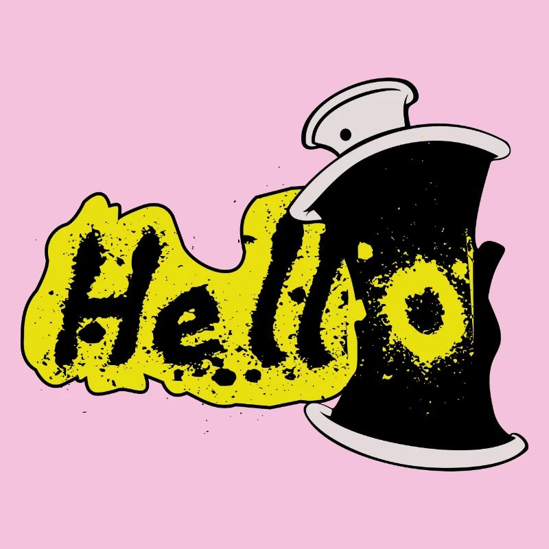 Hello Spray Effect