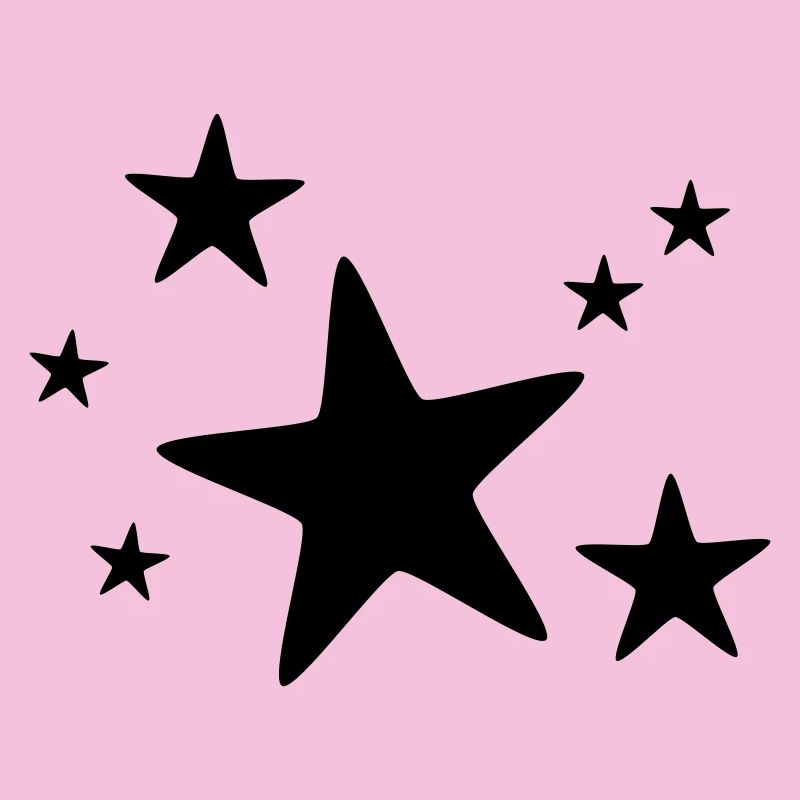 Sternengruppe einfarbig