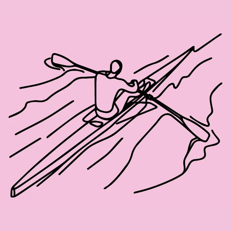 Rower Drawing