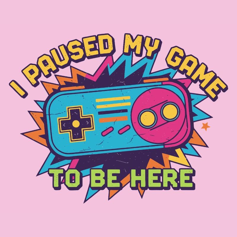 T-shirt Retro Controller Meme