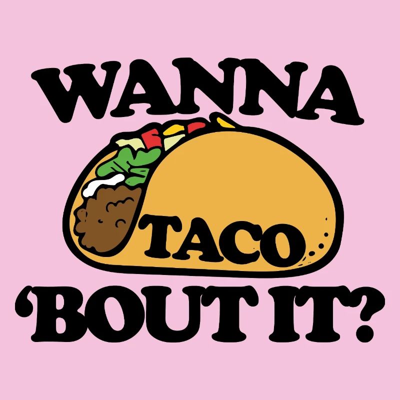 Taco Crest Bold Illustration